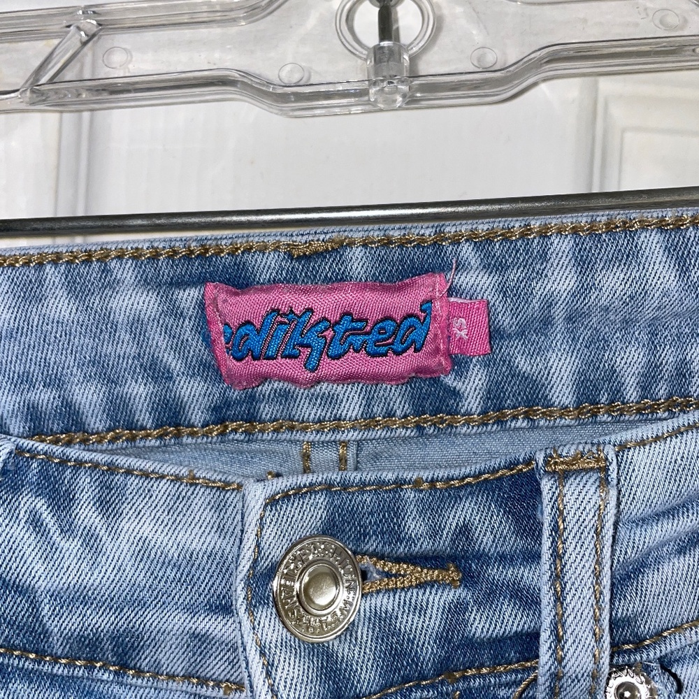 XS EDIKTED low rise flare jeans